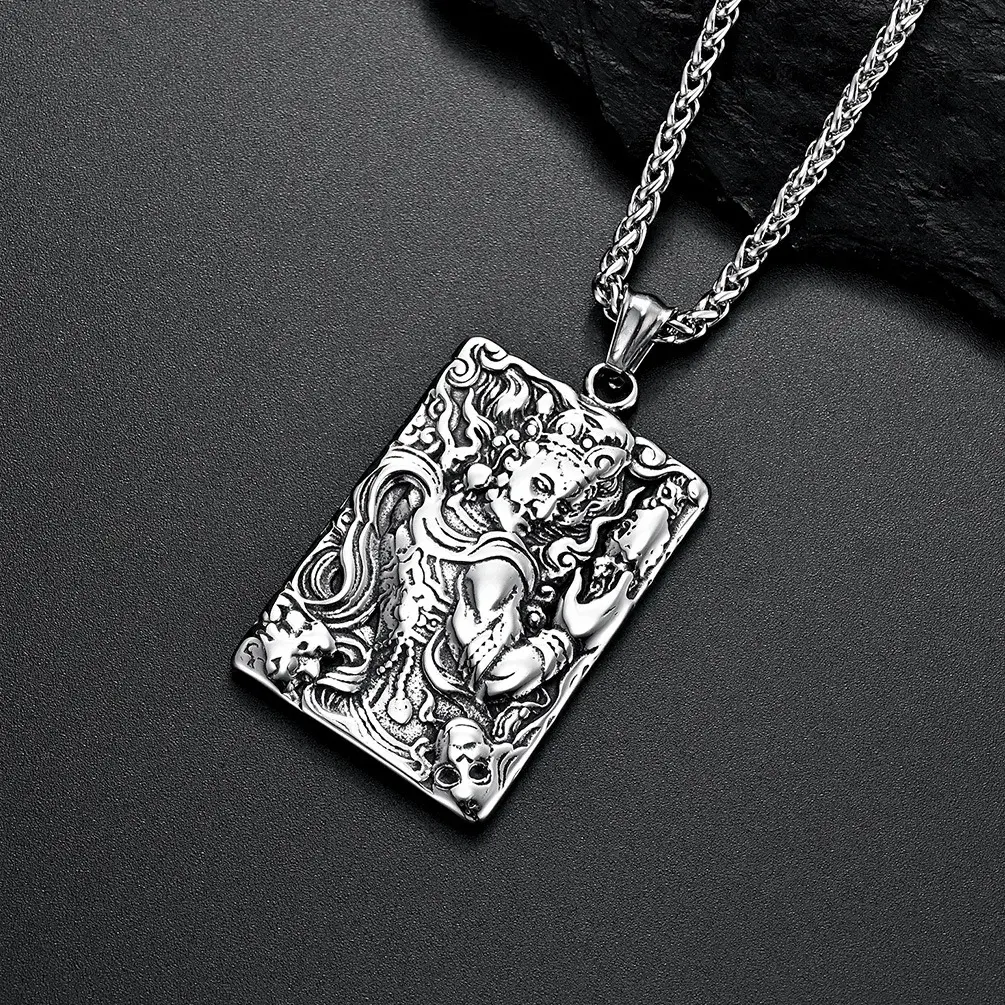 SLKS Jewelry Stainless Steel Silver Necklace 4