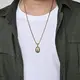 Stainless Steel Necklace Supplier SLKS Jewelry Manufacture Length:27mm Width:18mm 7