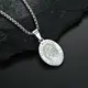 Stainless Steel Necklace Supplier SLKS Jewelry Manufacture Length:27mm Width:18mm 5