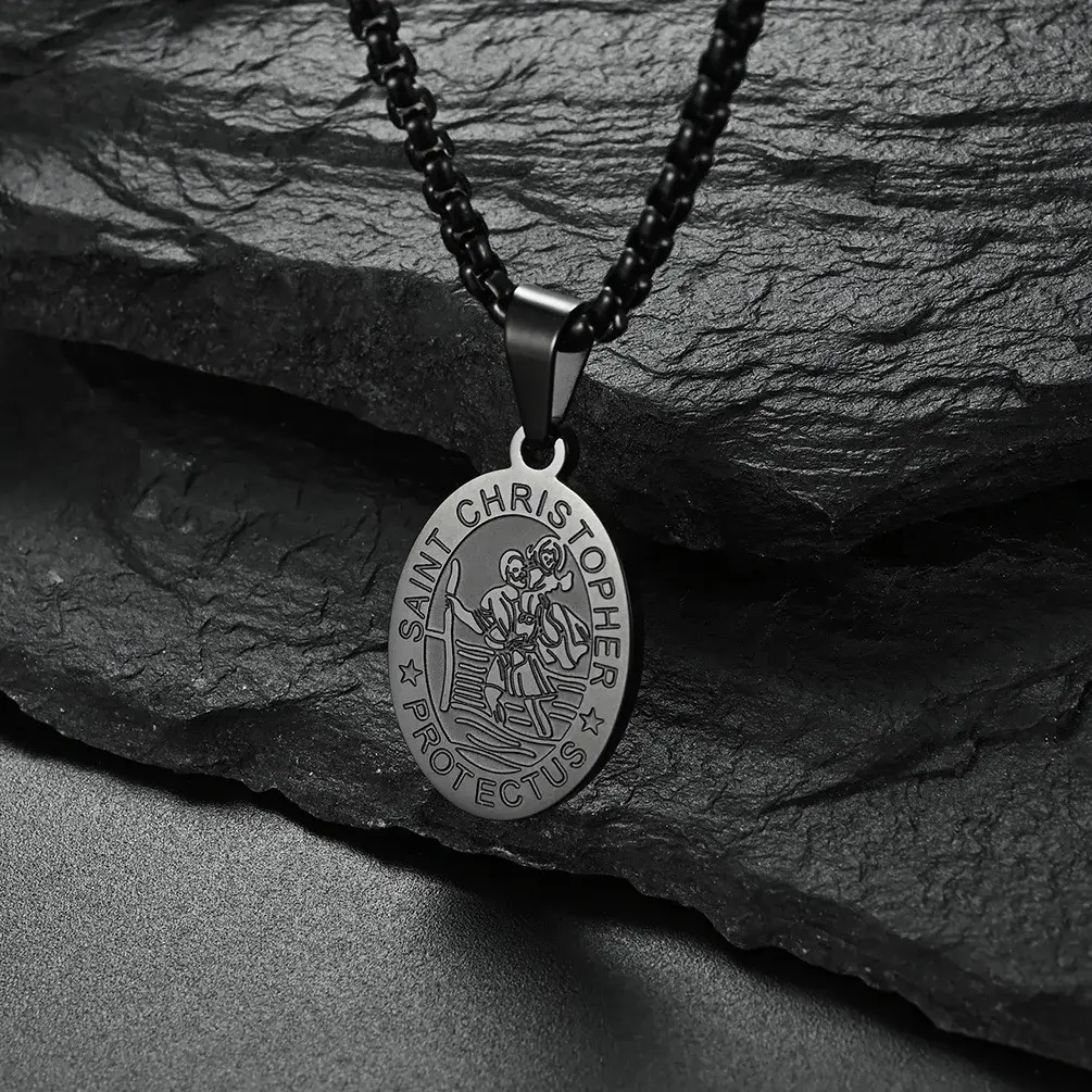 Steel Necklace WU SLKS Jewelry 4