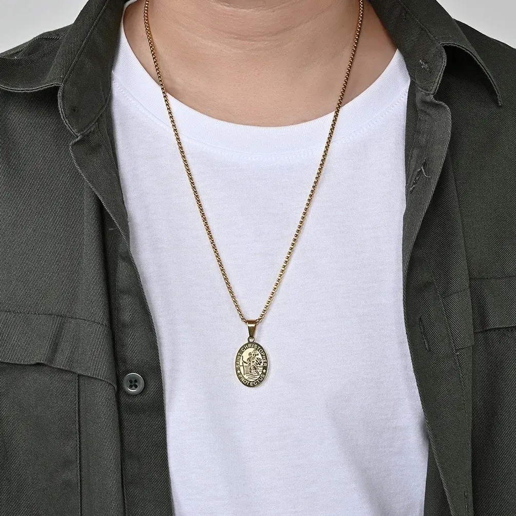 Steel Necklace WU SLKS Jewelry 6