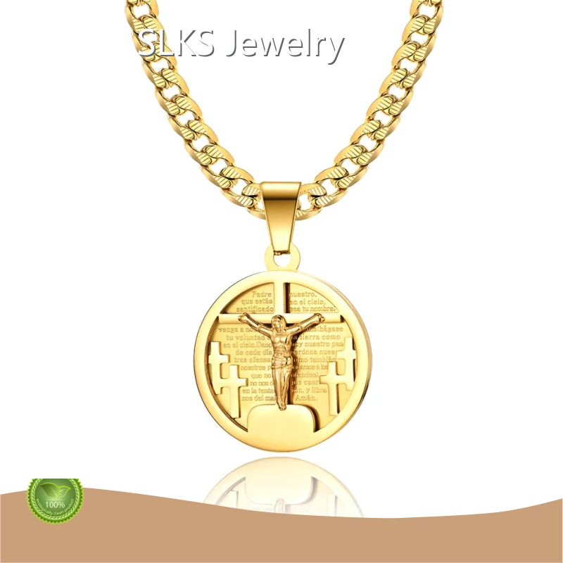 S Steel Necklace Vintage SLKS Jewelry Company 1