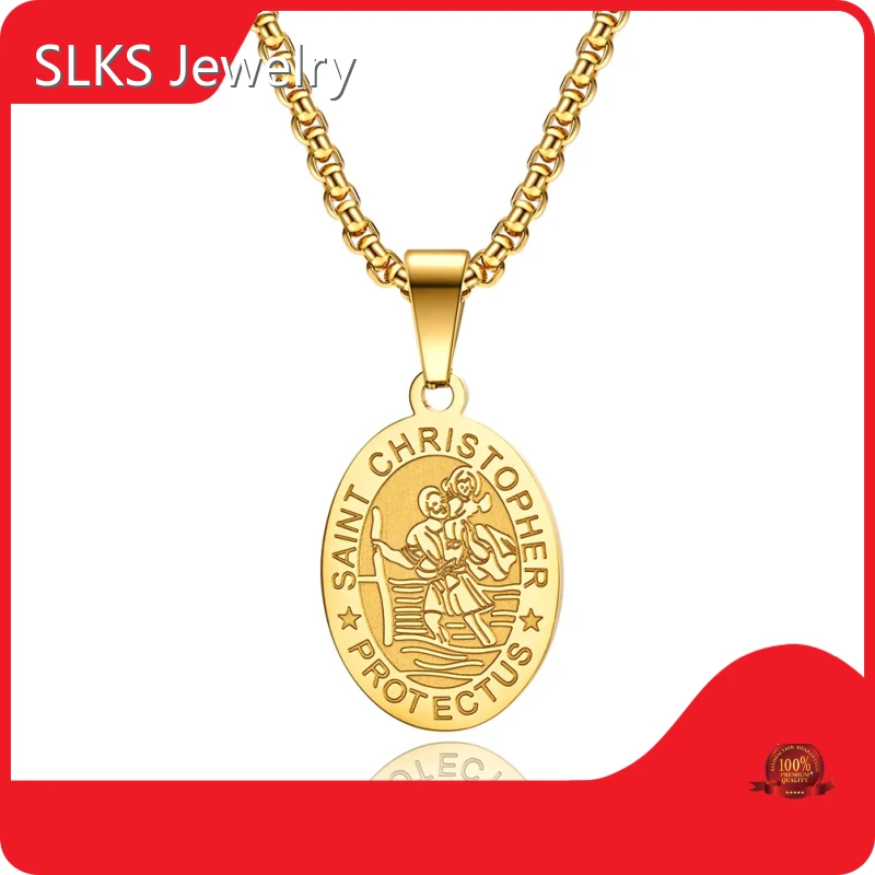 Steel Necklace WU SLKS Jewelry 1