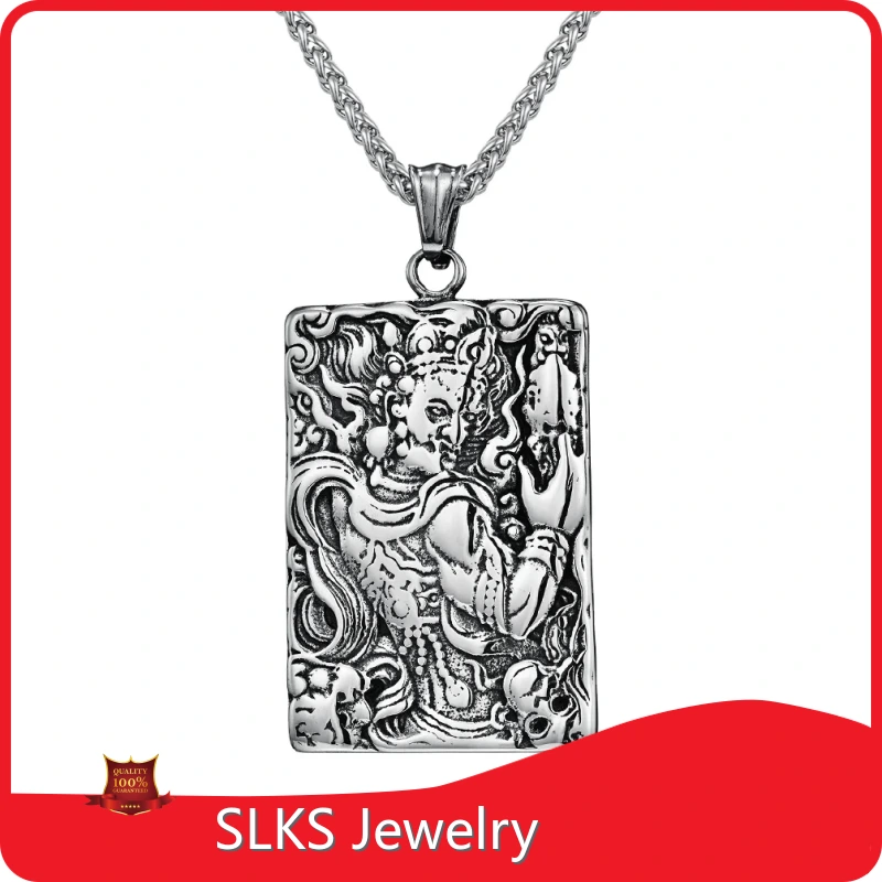 SLKS Jewelry Stainless Steel Silver Necklace 1