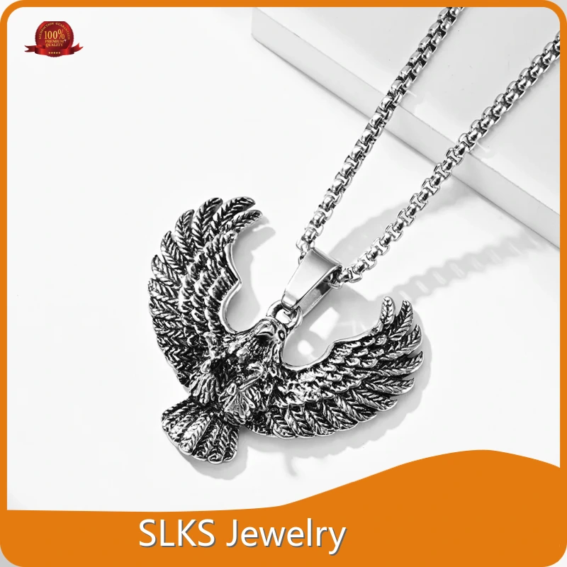 Stainless Jewelry Supplier Pendant Necklaces SLKS Jewelry Brand None 1