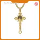 Custom Stain Steel Necklace ZIRCON SLKS Jewelry 1