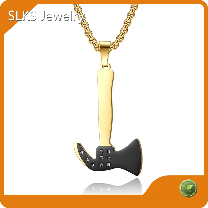 Stainless Necklace for Men None SLKS Jewelry Brand Titanium Steel 1
