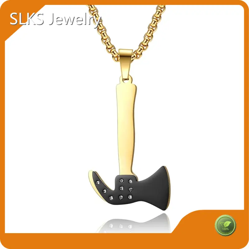 Stainless Necklace for Men None SLKS Jewelry Brand Titanium Steel 1
