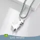 Stainless Steel Chain Necklace Wholesale SLKS Jewelry Brand Micro Insert WU 1