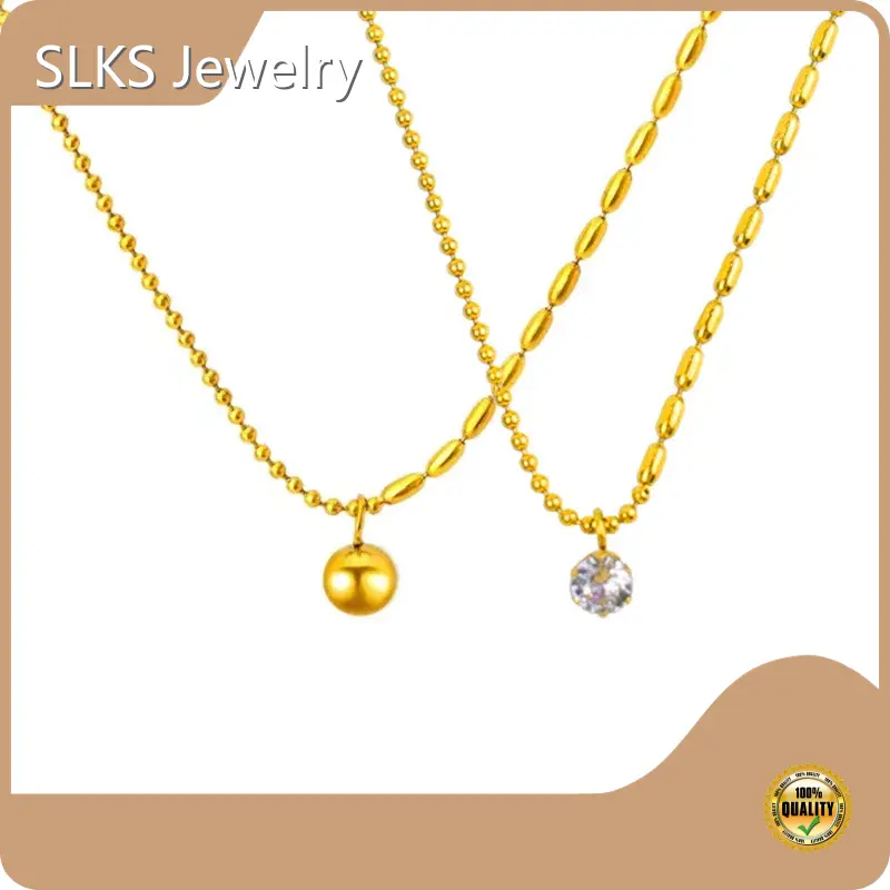 Stainless Steel Silver Necklace SLKS Jewelry,3-15 Days 1