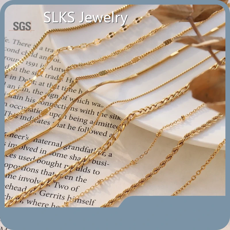 Stainless Steel Necklace None Wholesale - SLKS Jewelry 1