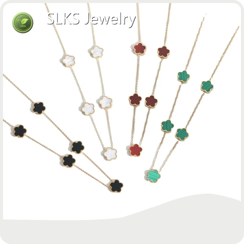 Stainless Silver Necklace SLKS-NS220 SLKS Jewelry 1