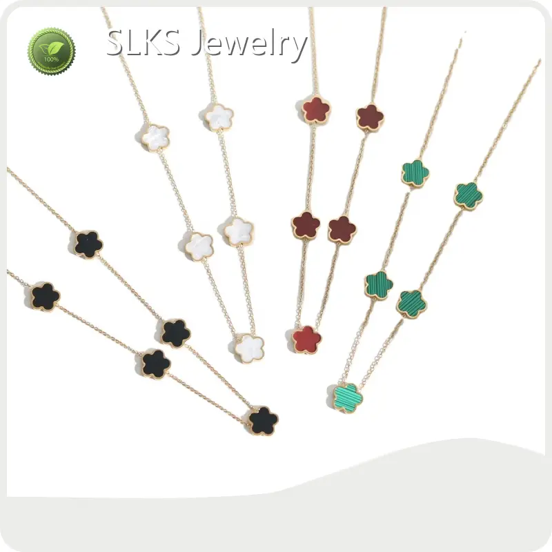 Stainless Silver Necklace SLKS-NS220 SLKS Jewelry 1