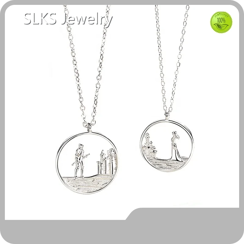 925 Sterling Silver Necklace Wholesale Warmly Welcomed SLKS Jewelry Brand None 1