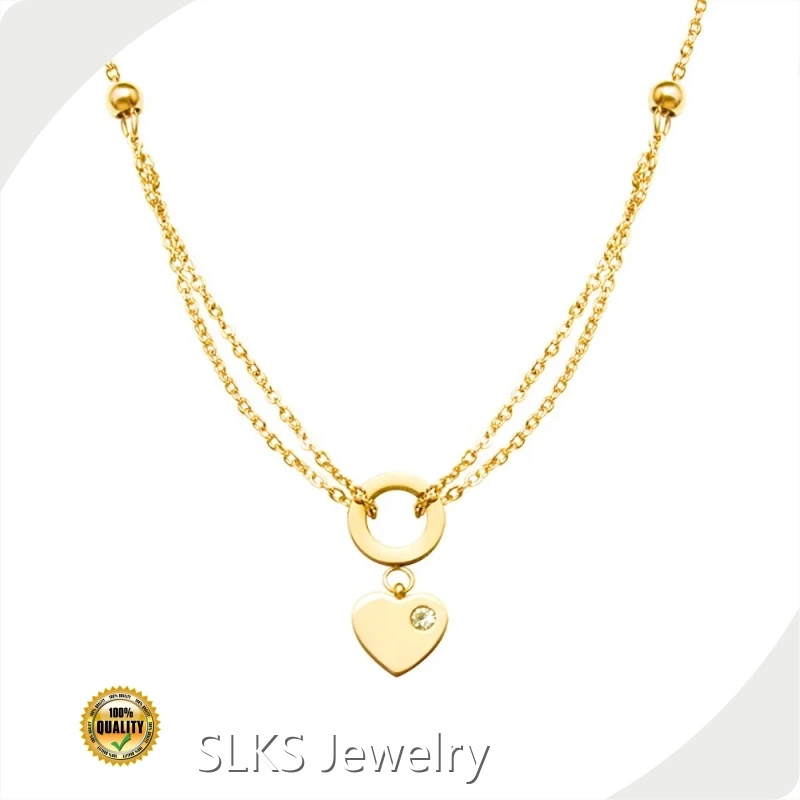 Stainless Steel Pendant Necklace Stainless Steel Wholesale - SLKS Jewelry 1
