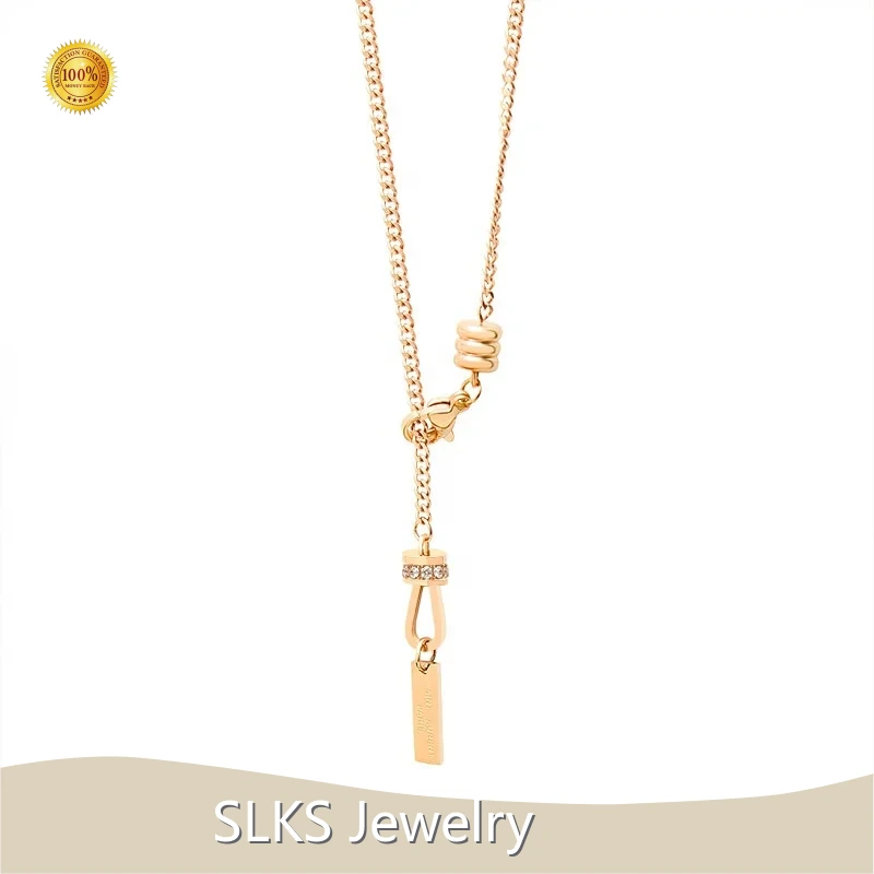 SLKS Jewelry Brand Stainless Steel Necklace Supplier Supplier 1