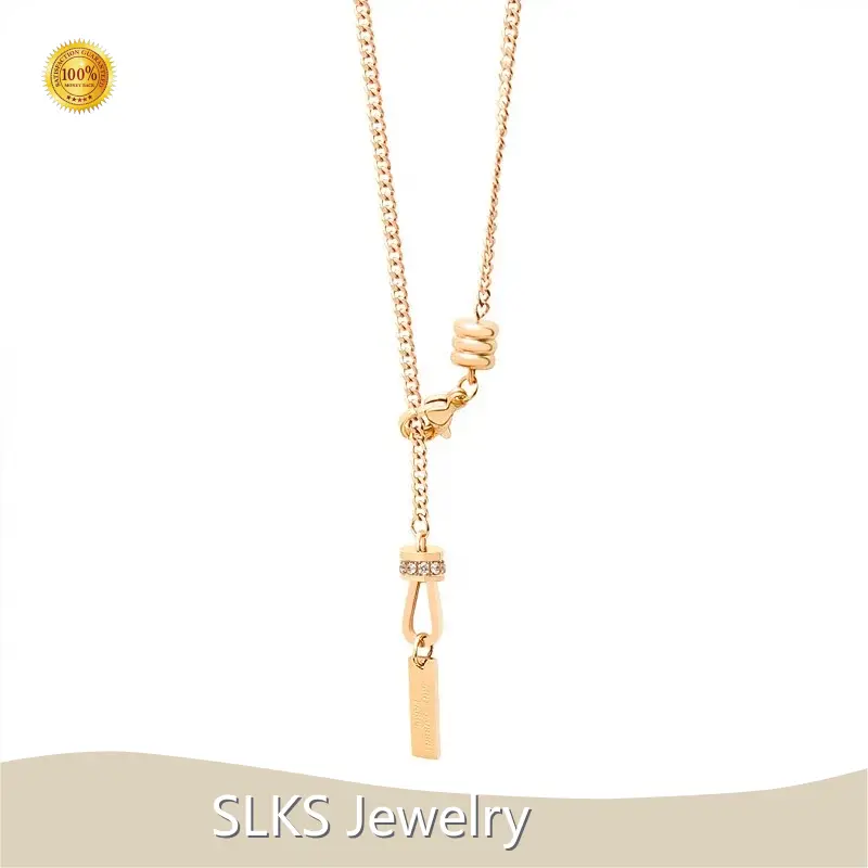 SLKS Jewelry Brand Stainless Steel Necklace Supplier Supplier 1