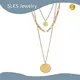Stainless Steel Silver Necklace 0.014 Kg - - SLKS Jewelry 1