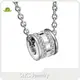 Stainless Necklace Steel Black Wholesale - SLKS Jewelry 1