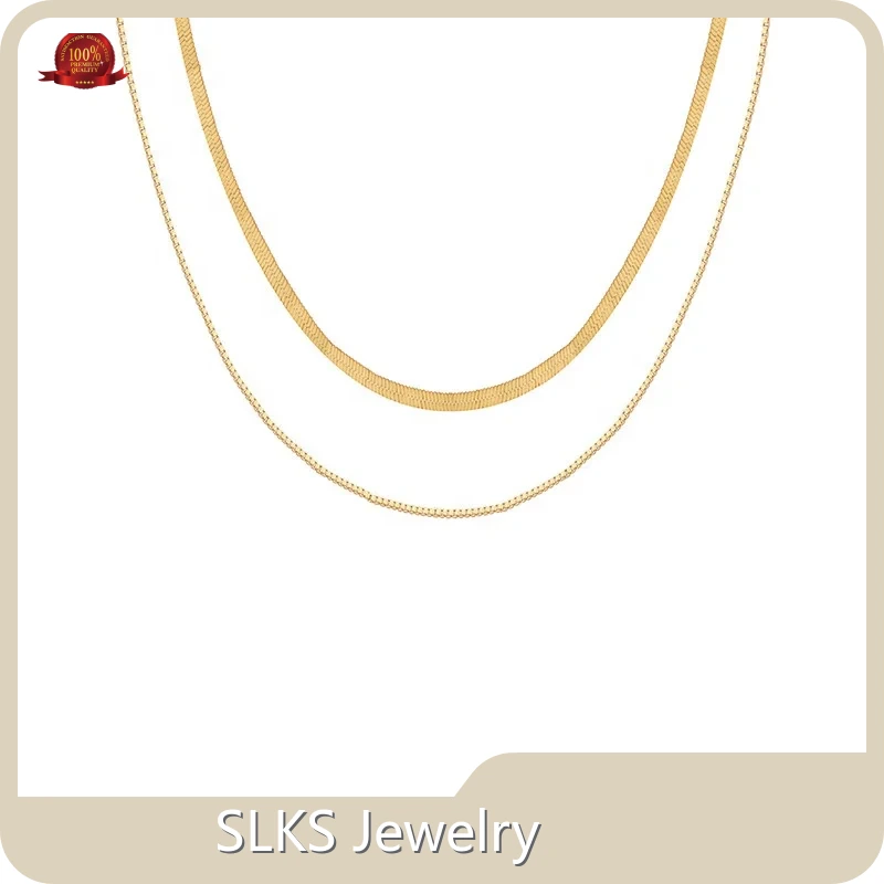 Custom Stainless Steel Necklace Bulk Letter SLKS Jewelry 1