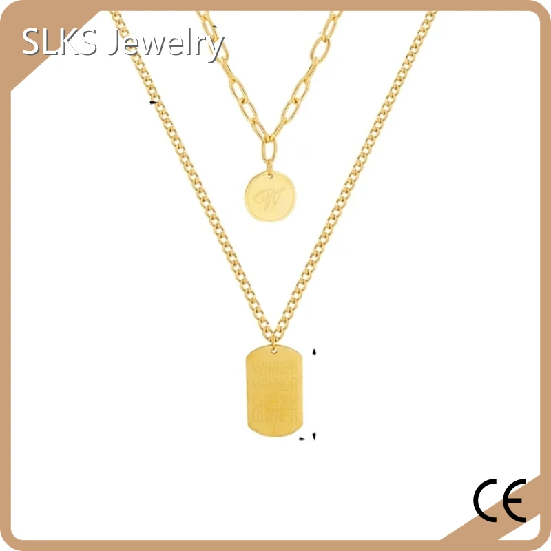 Custom Stainless Steel Necklace Supplier T/T SLKS Jewelry 1