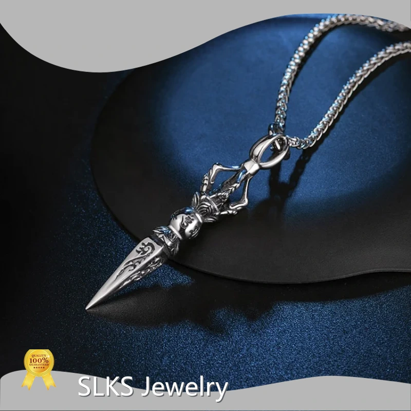 Stainless Mens Necklace SLKS Jewelry Manufacture TRENDY 1