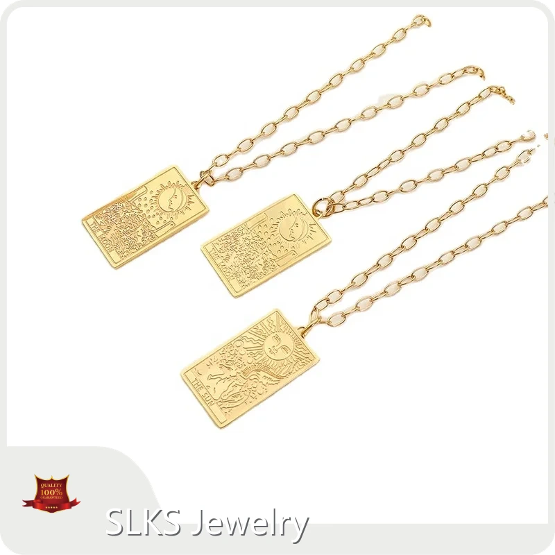 SLKS Jewelry Brand Stainless Steel Necklace Supplier-1 1