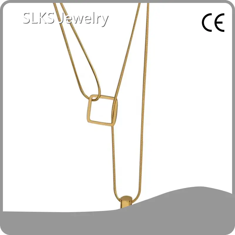 Wholesale Stainless Mens Necklace SLKS Jewelry Brand 1