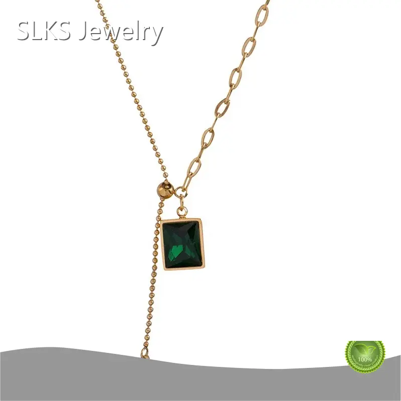 SLKS Jewelry Brand Stainless Mens Necklace Supplier 1