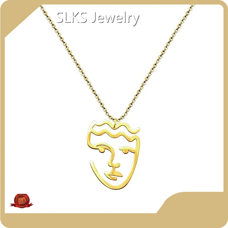 Hot Stainless Necklace for Men TRENDY SLKS Jewelry Brand 1