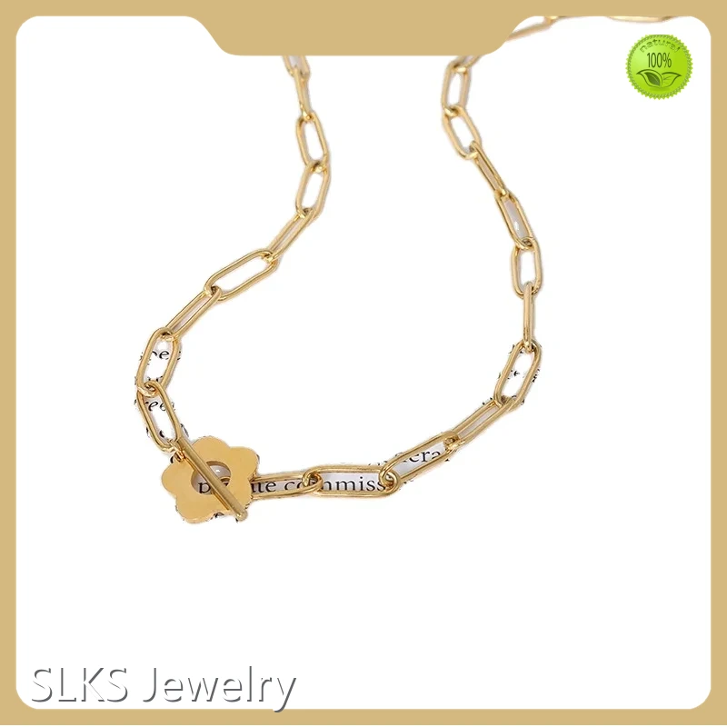 Steel Necklace Geometric by SLKS Jewelry 1