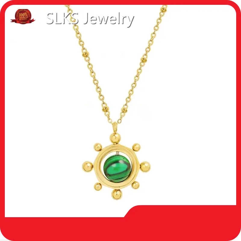 Stainless Steel Chain Necklace Wholesale TRENDY by SLKS Jewelry 1