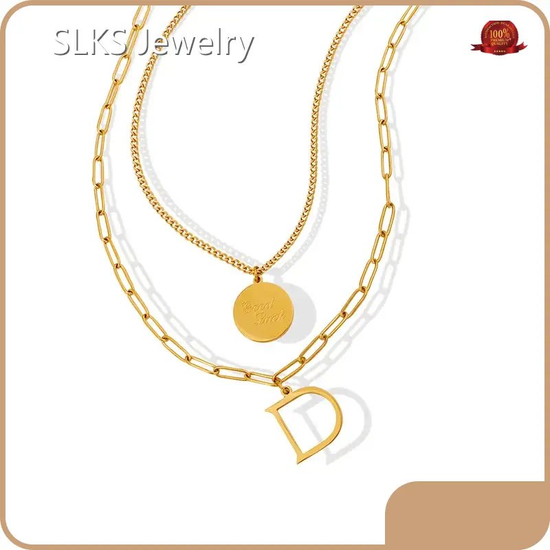 Stainless Steel Jewelry Necklace Titanium Steel by SLKS Jewelry 1