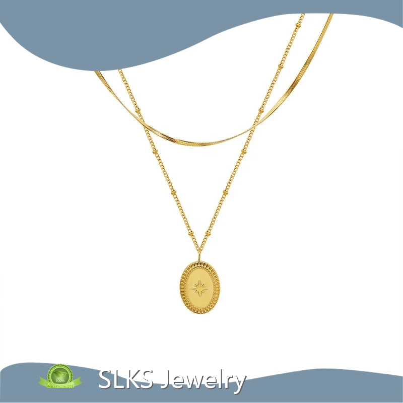 Stainless Steel Necklace Warmly Welcomed - - SLKS Jewelry 1
