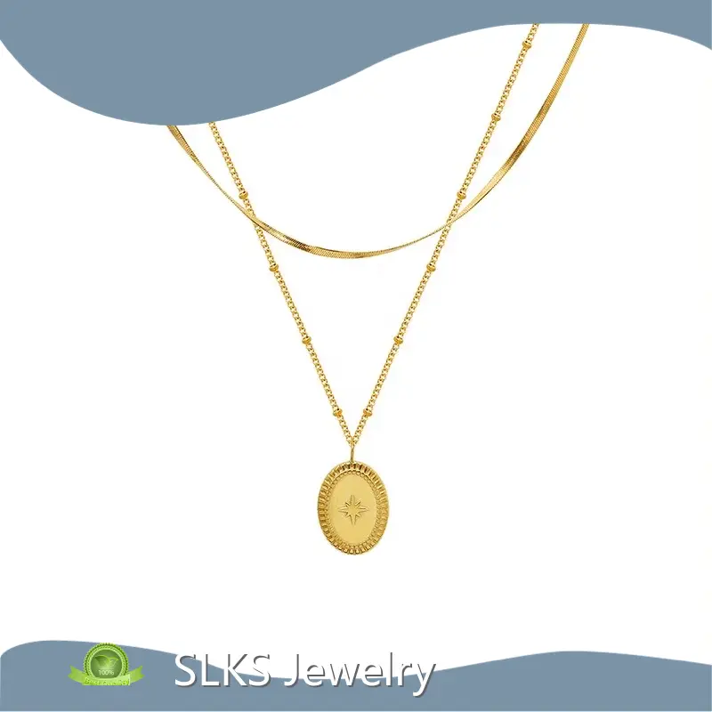 Stainless Steel Necklace Warmly Welcomed - - SLKS Jewelry 1