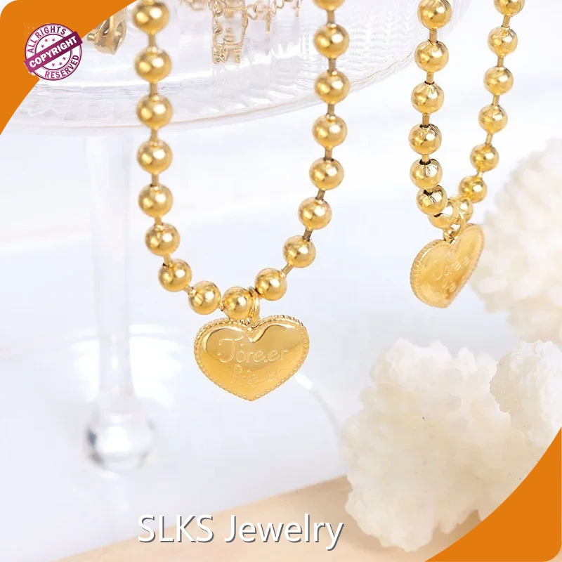 Stainless Steel Necklace Chain Bulk Cuff Bracelets - - SLKS Jewelry 1