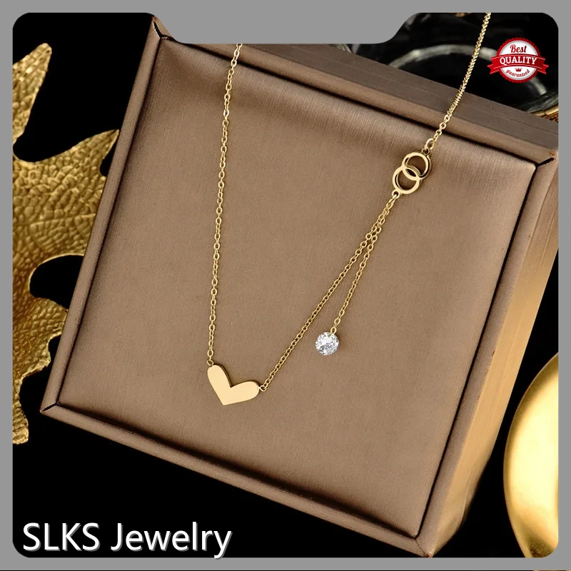 Steel Necklace Wholesale TRENDY by SLKS Jewelry 1