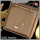 Steel Necklace Wholesale TRENDY by SLKS Jewelry 1