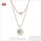 Stainless Steel Silver Necklace Pendant Necklaces - - SLKS Jewelry 1