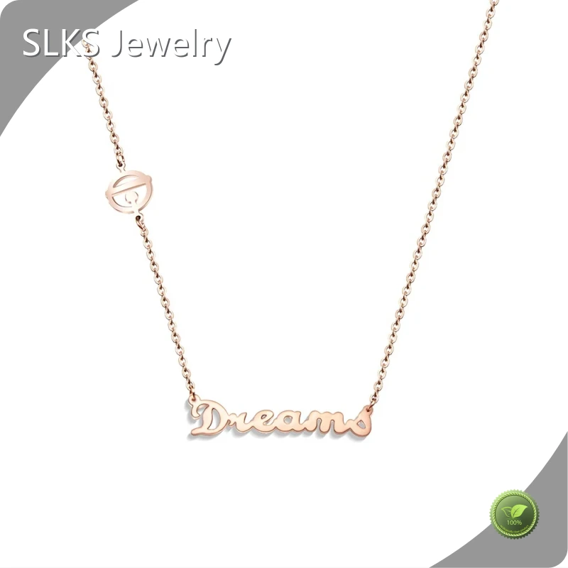 Stainless Steel Necklace Pendant Necklaces - - SLKS Jewelry 1