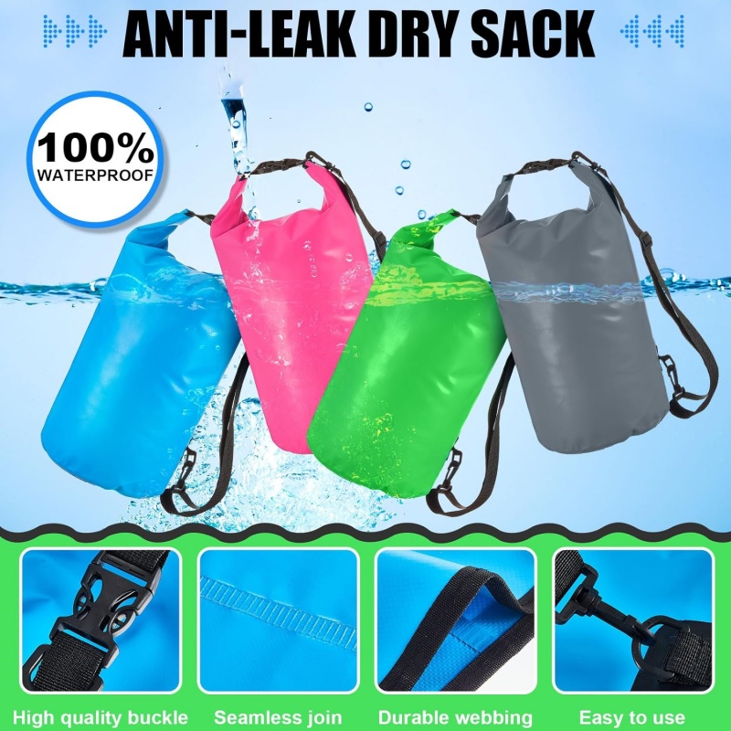 5L 10L 20L Waterproof Floating Backpack Roll Top Dry Sack JA054 5