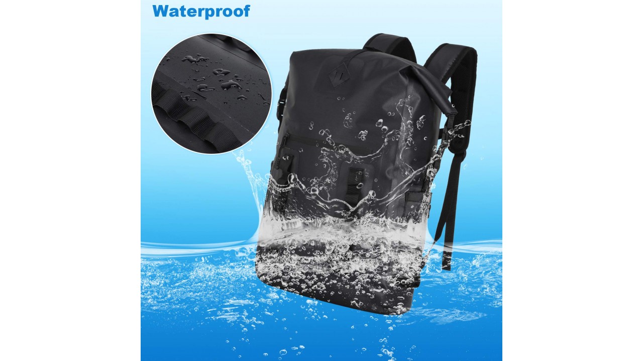 Outdoor & swimming Rafting waterproof dry bag backpack waterproof dry backpack with two straps 1