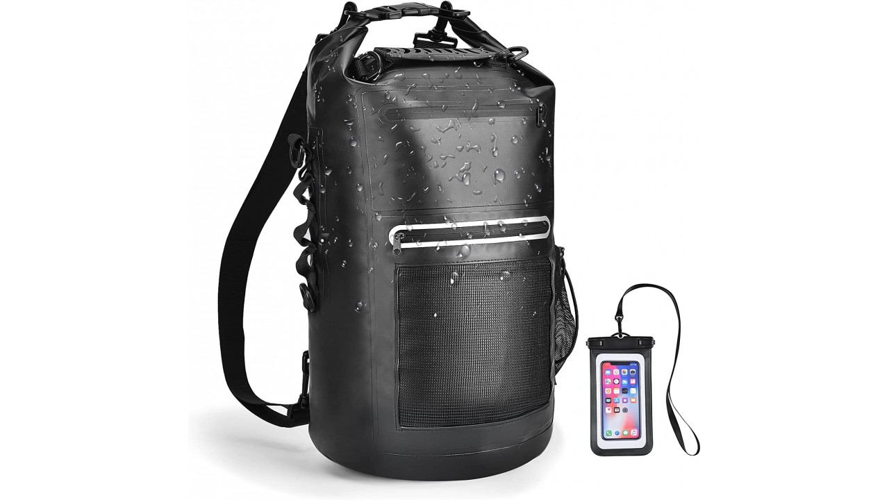 Custom Logo 10L/20L Waterproof Bike Bicycle Sport Camping Backpack Swimming Diving Floating Dry Bag 1