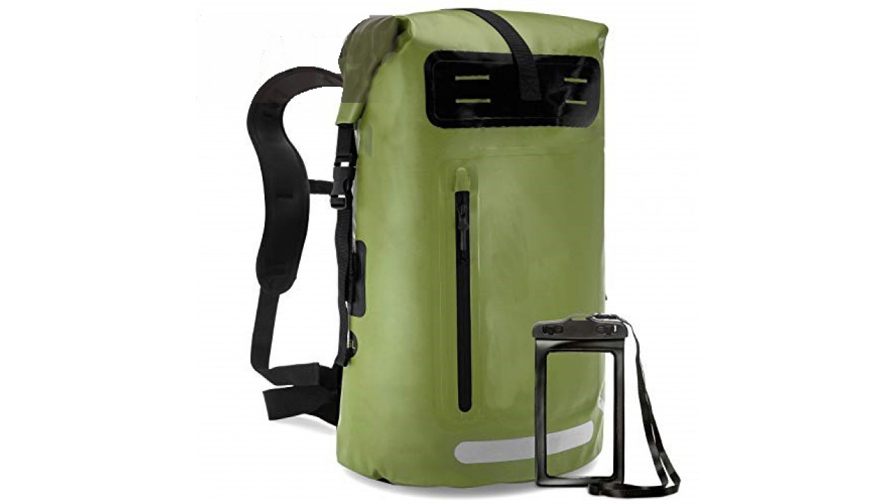 Promotion Outdoor Camping Mountaineering Floating PVC Bucket Backpack Custom Logo Ocean Pack Clear Window Waterproof Dry Bag 1