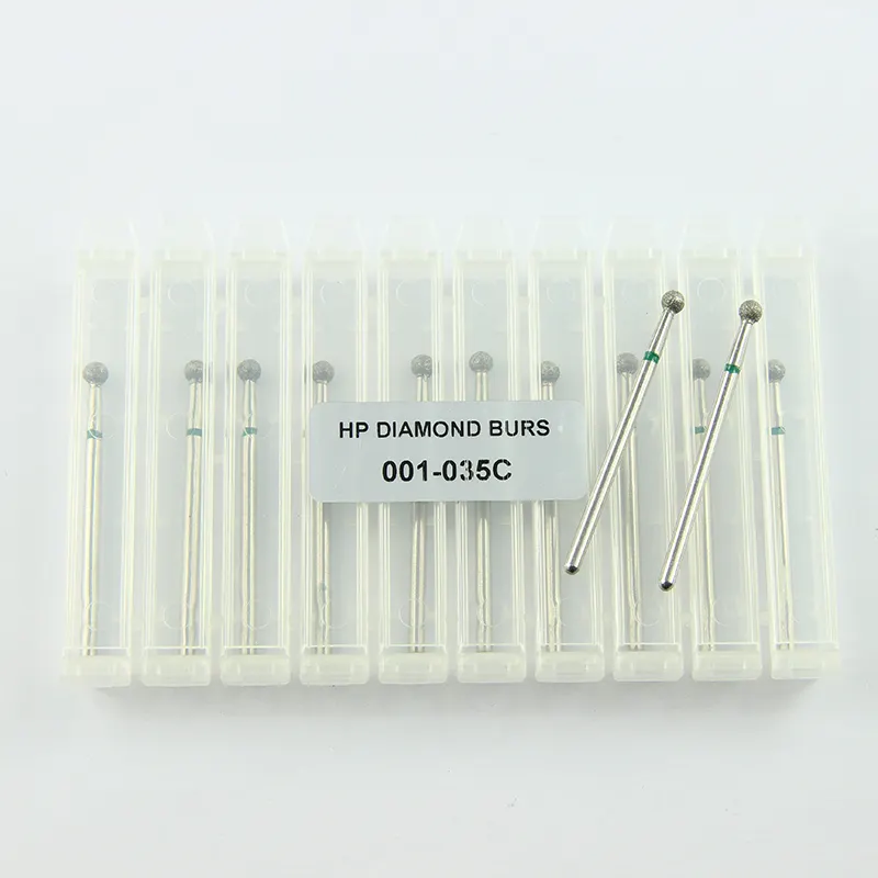 Gold Diamond Dental Burs Quality Assurance for Sale 8