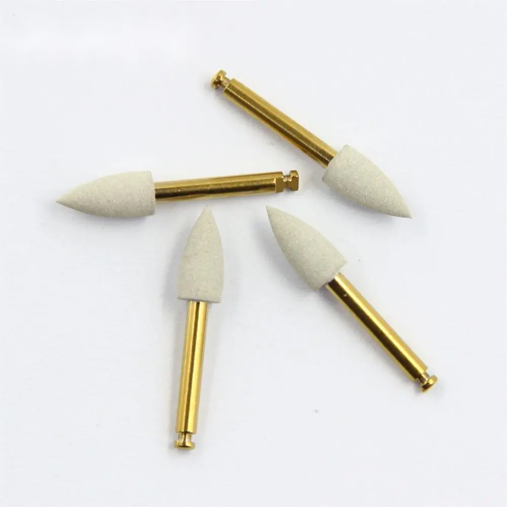 RA/AC Rubber Diamond Polishing Head Dental Composite Resin Polishing Disc Polishing Wheel, Dental Diamond Dip Polishing System for Polishing, Grinding, Finishing, Grinding Dental Lab Tools 1