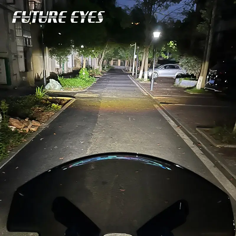 Bulkbest Motorcycle Led Auxiliary Lights Universal LED Chips 6