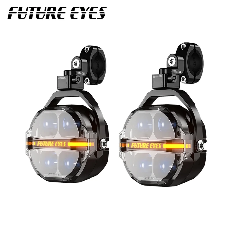 Future Eyes X-100 180w Auxiliary Led Fog External Driving Kits Light For Motorcycle Lamp 1