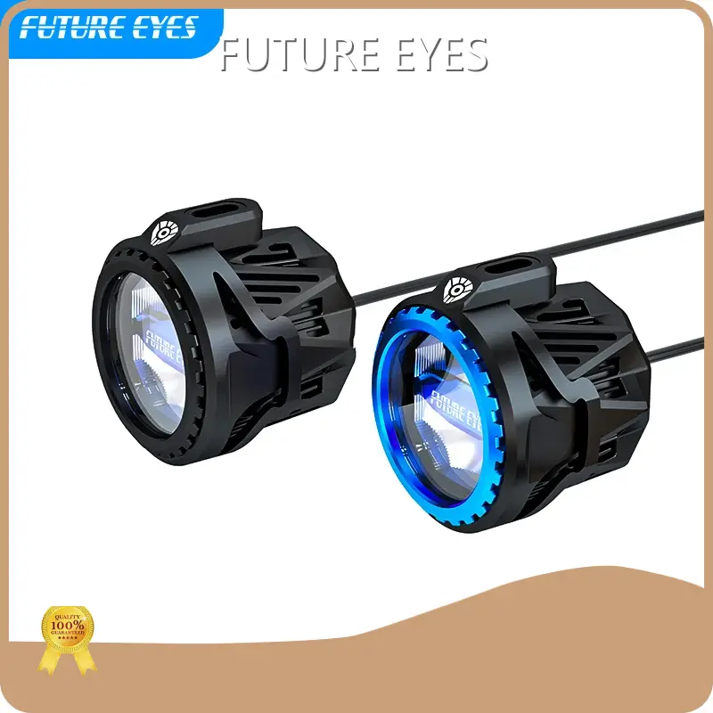 Motorcycle Led Driving Lights CNC Aluminum - - FUTURE EYES 1