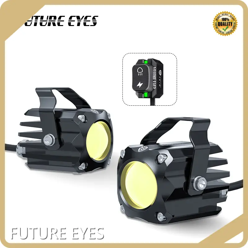 Bulkbest Motorcycle Led Auxiliary Lights Universal LED Chips 1